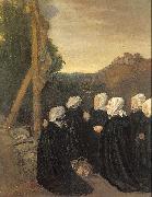 Legros, Alphonse Calvary oil painting